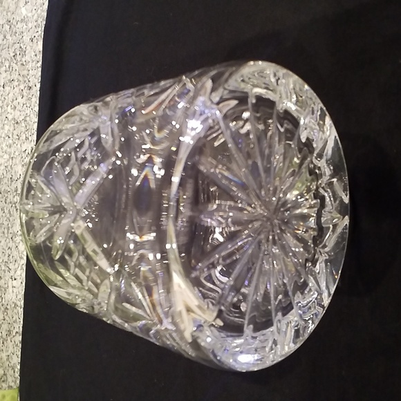 Waterford Lead Crystal Small Decanter with Gemstone Cut Top - Lismore Pattern - Picture 4 of 5